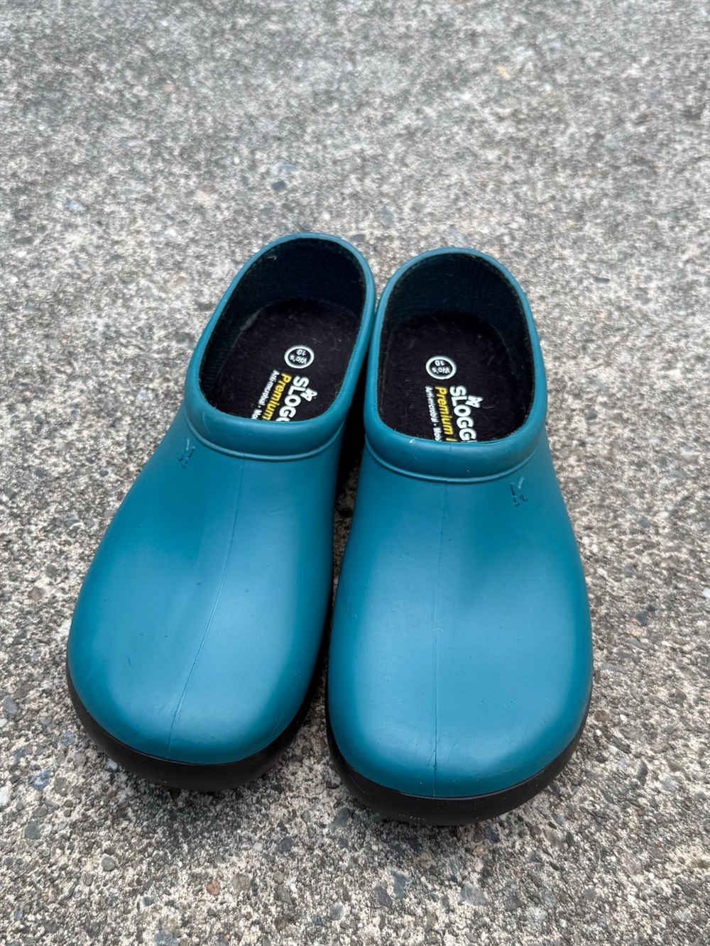 Sloggers Teal Waterproof Garden Clogs Slip-On Shoes Women’s Size 10 - Picture 1 of 10